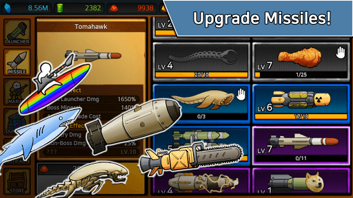 [VIP] Missile Dude RPG : idle screenshot 5 - screenshot