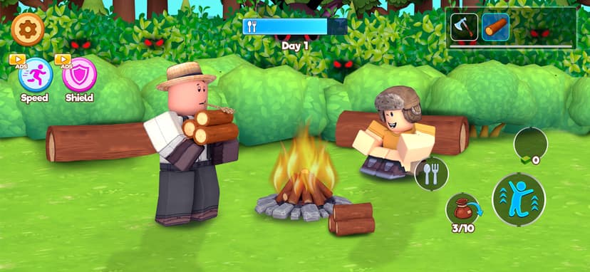 999 Nights Survive in Forest screenshot 3 - screenshot