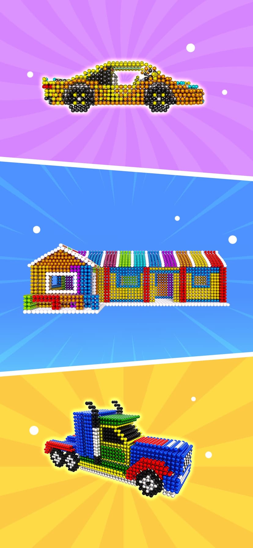 Magnet 3D World: ASMR Build screenshot 4 - screenshot