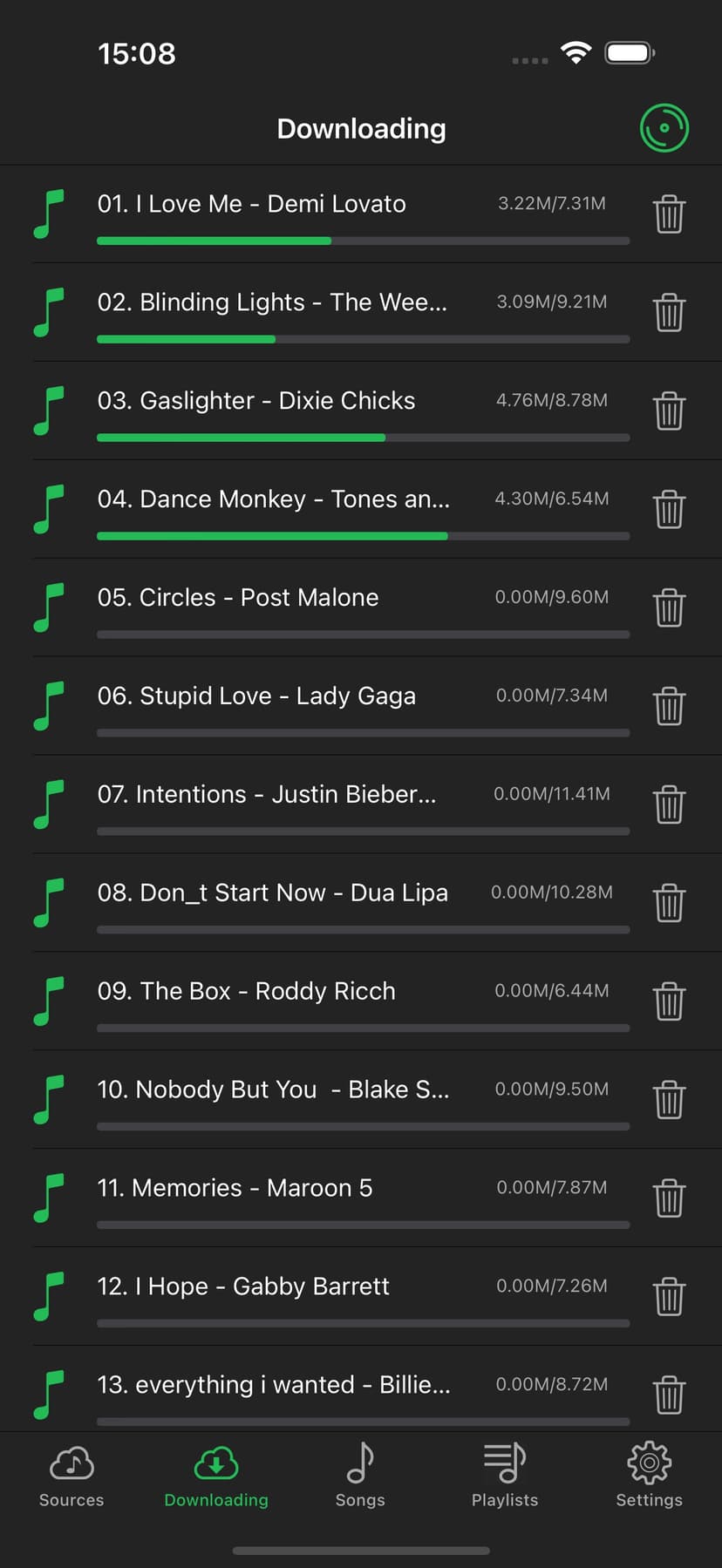 Cloud Music Player - Listener screenshot 2 - screenshot