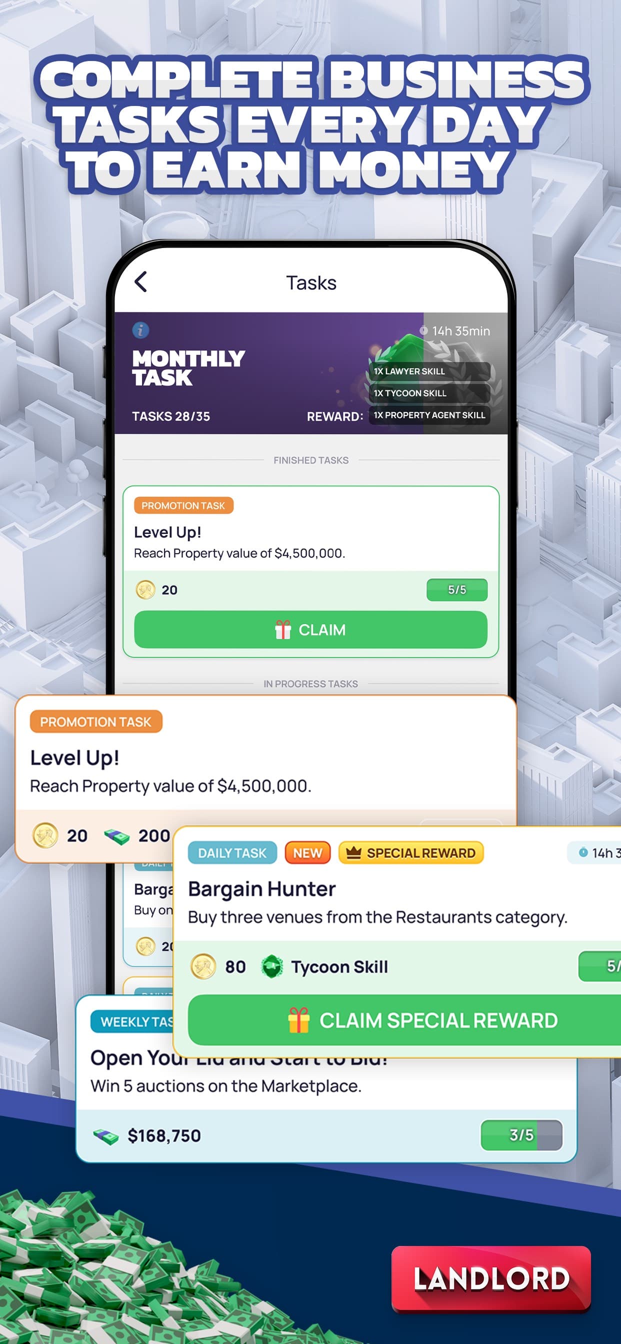 Landlord Tycoon: Own the World screenshot 6 - screenshot