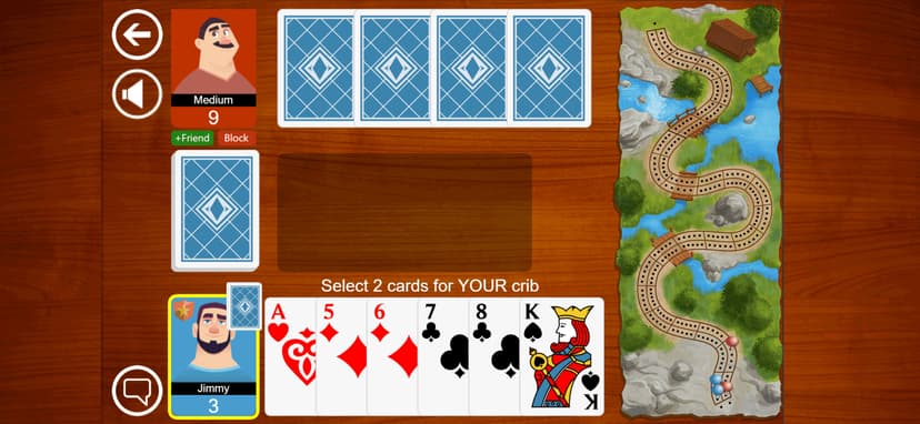 Cribbage JD screenshot 1 - screenshot