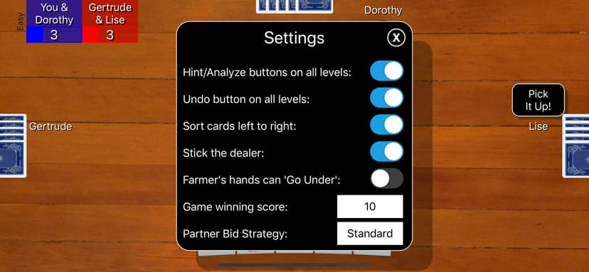 Euchre Card Classic screenshot 6 - screenshot