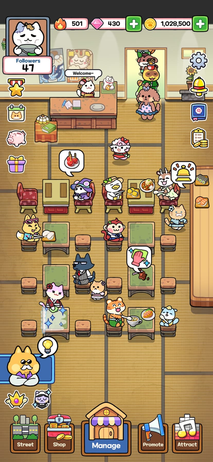Catstaurant : Cat Chefs screenshot 1 - screenshot
