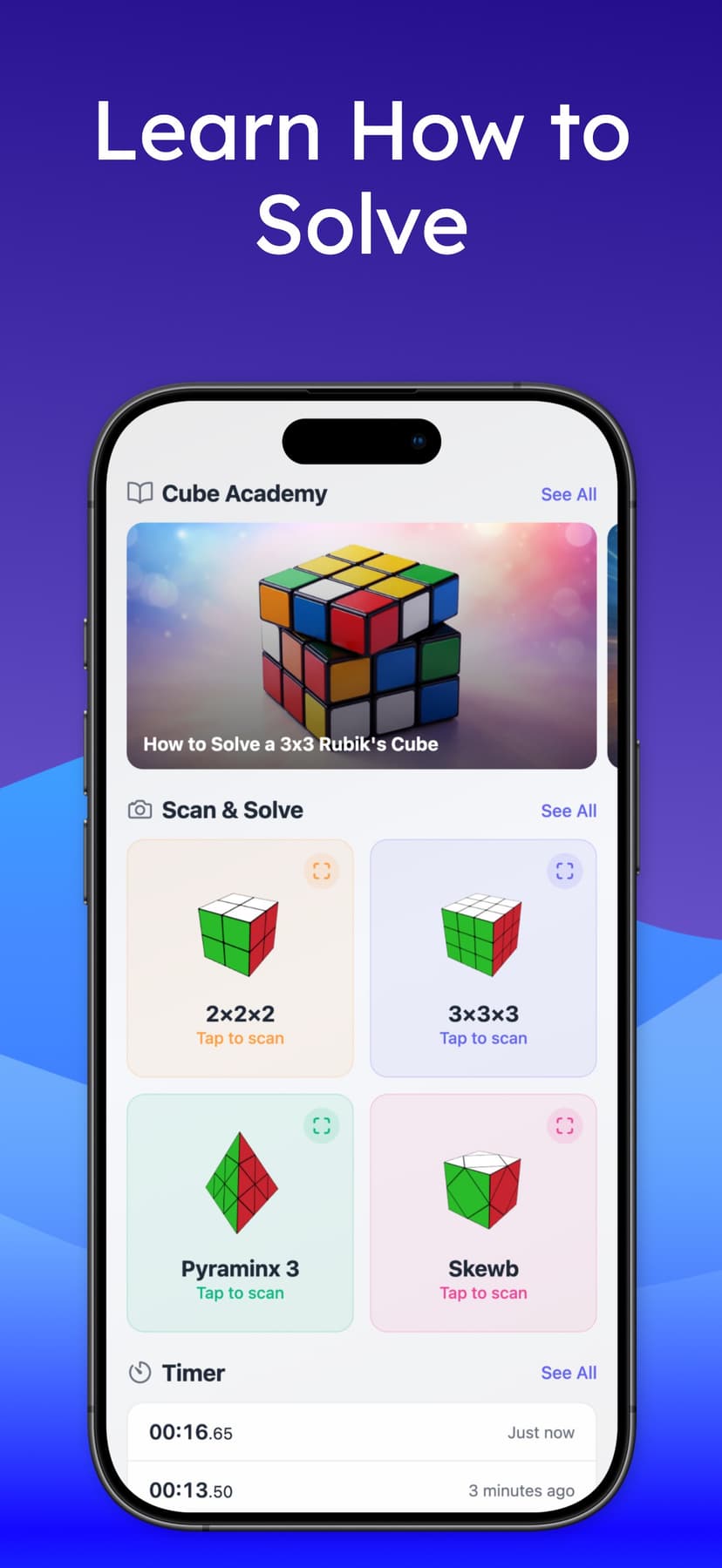 Cube Solver & Timer screenshot 3 - screenshot