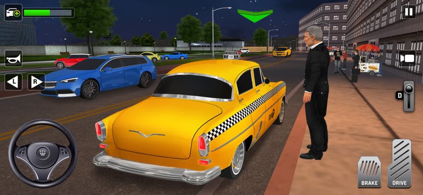 City Taxi Driving: Driver Sim screenshot 1 - screenshot