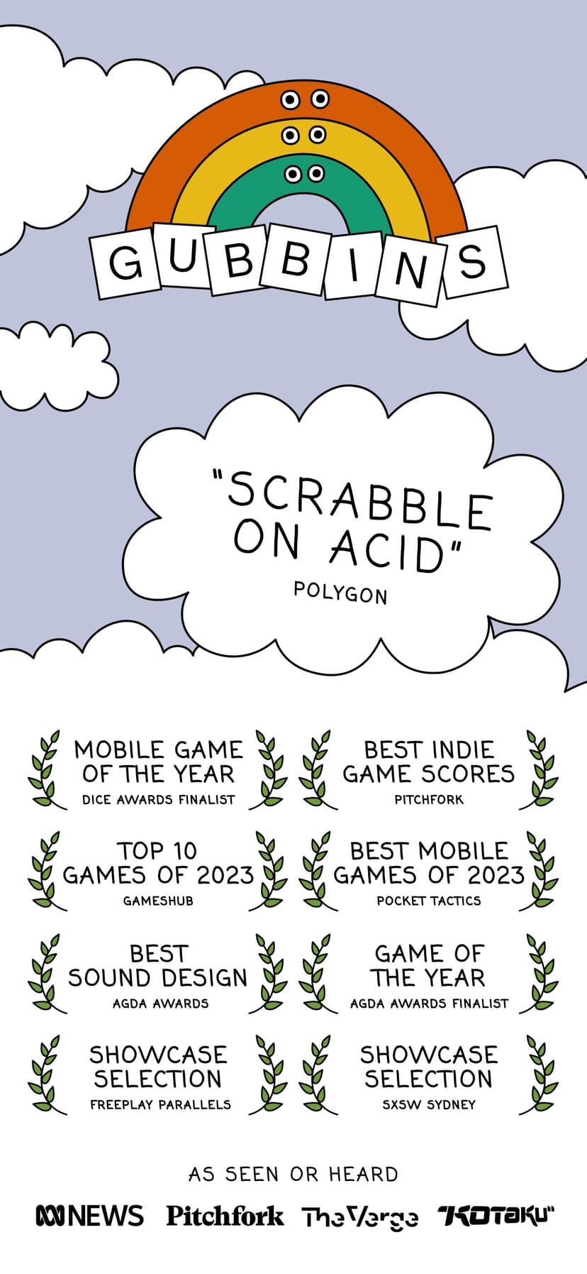 GUBBINS — It's a word game screenshot 1 - screenshot