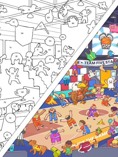 Sticker Book: Color By Number screenshot 18 - screenshot