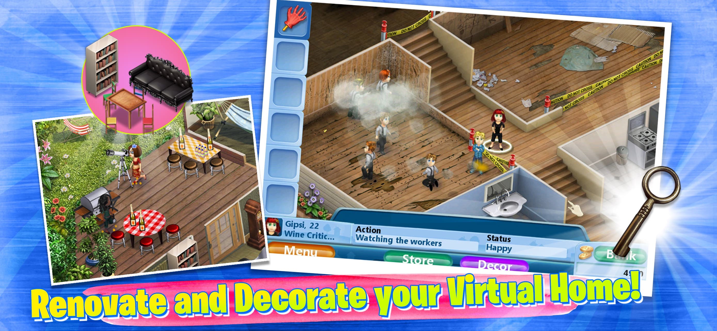 Virtual Families 2 Dream House screenshot 3 - screenshot