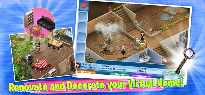 Virtual Families 2 Dream House screenshot 3 - screenshot