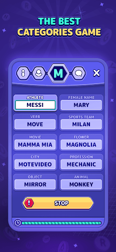 StopotS - The Categories Game screenshot 1 - screenshot