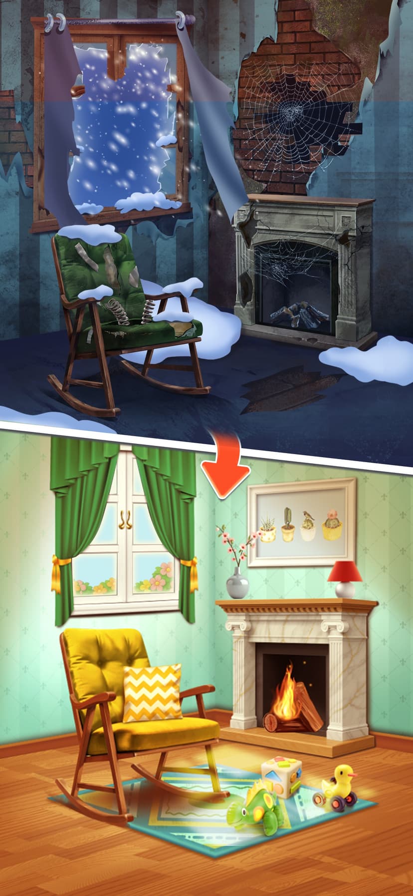 Tangle Decor: Home Makeover screenshot 2 - screenshot