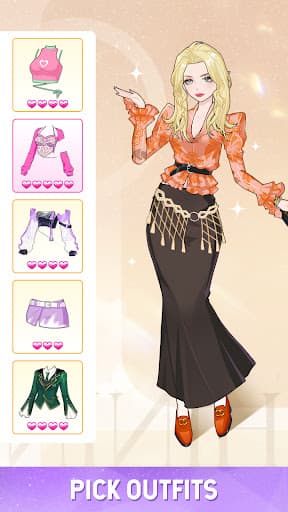 Shining Me: Glow Idol Dress Up screenshot 6 - screenshot