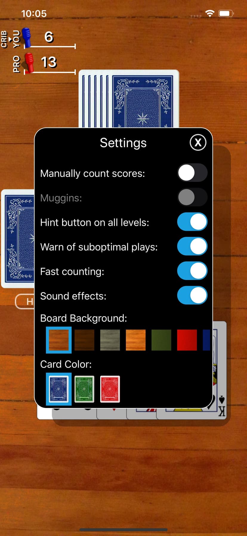 Cribbage Classic screenshot 6 - screenshot