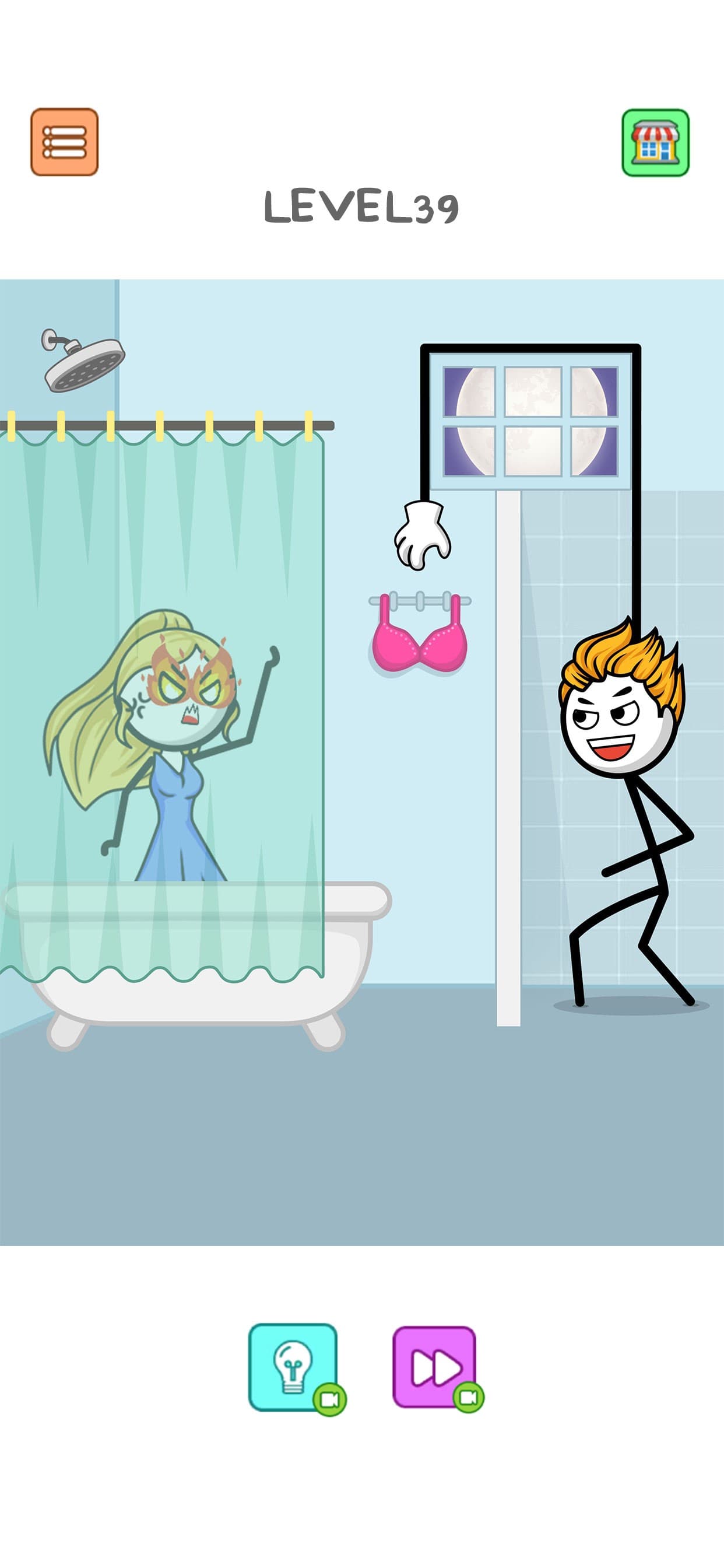 Thief Stickman Puzzle Game screenshot 2 - screenshot