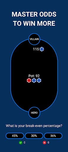 Poker Trainer - Learn poker screenshot 4 - screenshot