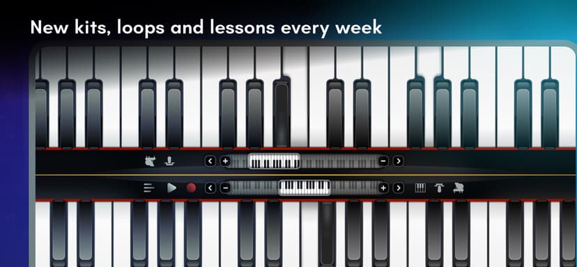 Real Piano electronic keyboard screenshot 4 - screenshot