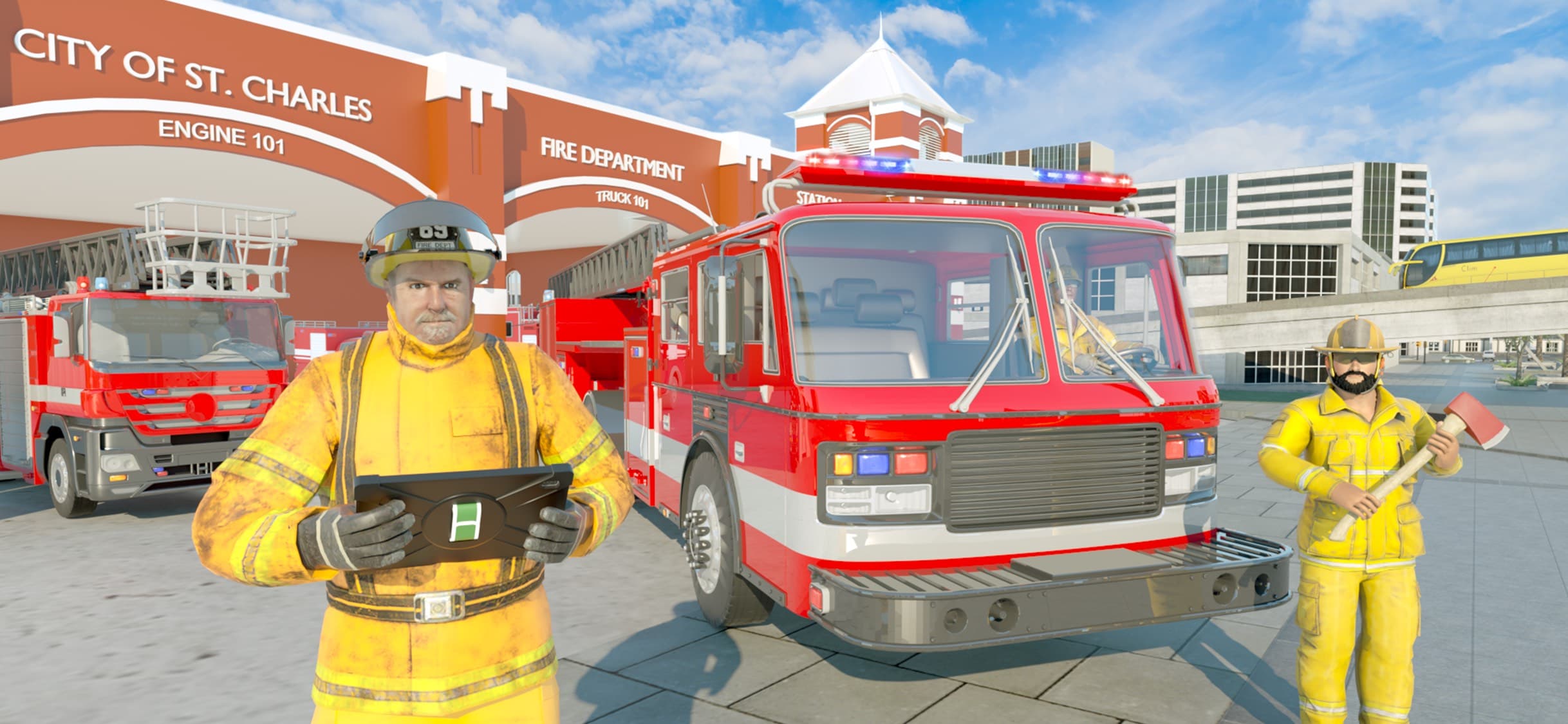 Fire Truck Game 911 Emergency screenshot 3 - screenshot