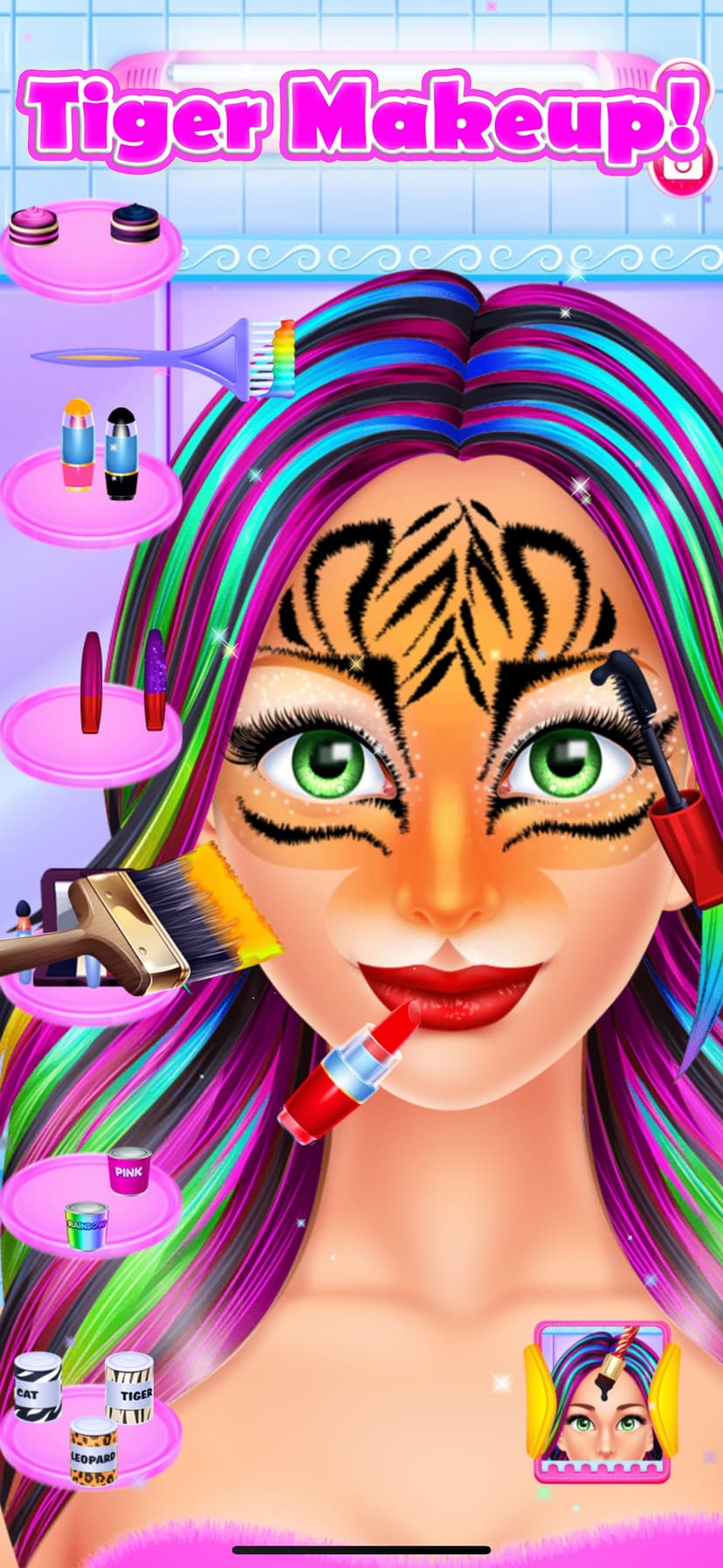 Face Paint Party: Makeup Game screenshot 2 - screenshot