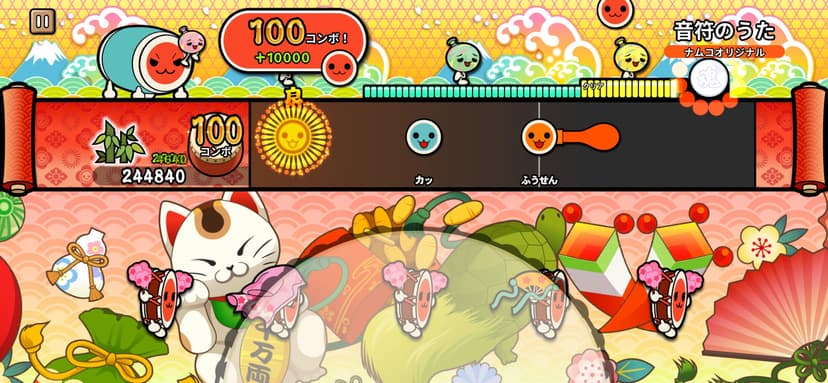 Taiko no Tatsujin Pop Tap Beat screenshot 4 - screenshot