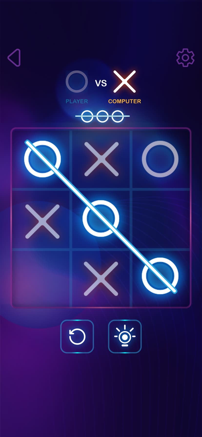 Tic Tac Toe 2 Player: XO Game screenshot 1 - screenshot
