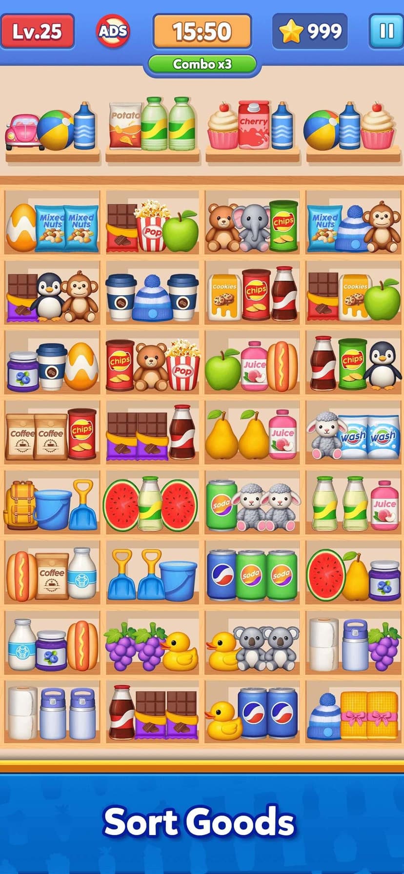 Sortime - Goods Sort Puzzle screenshot 2 - screenshot