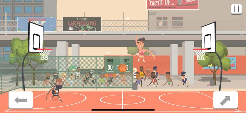 Dunkers 2 screenshot 1 - screenshot