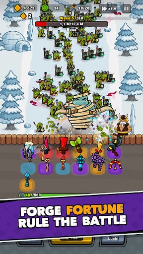 Lucky Forge: Idle TD Game screenshot 25 - screenshot