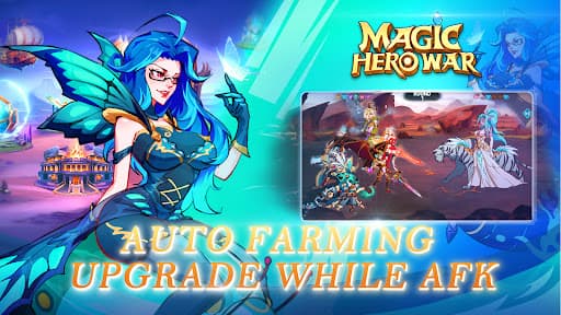 Magic Hero War ：IDLE 1k summon screenshot 16 - screenshot