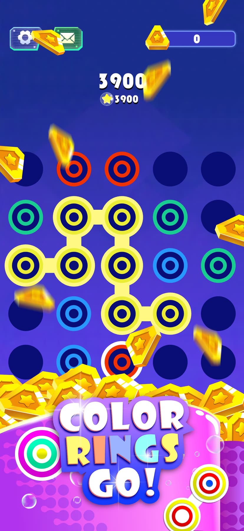 Ring MergeLine: Happy Puzzle screenshot 6 - screenshot