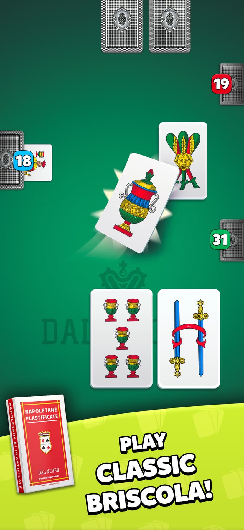 Briscola Dal Negro screenshot 1 - screenshot