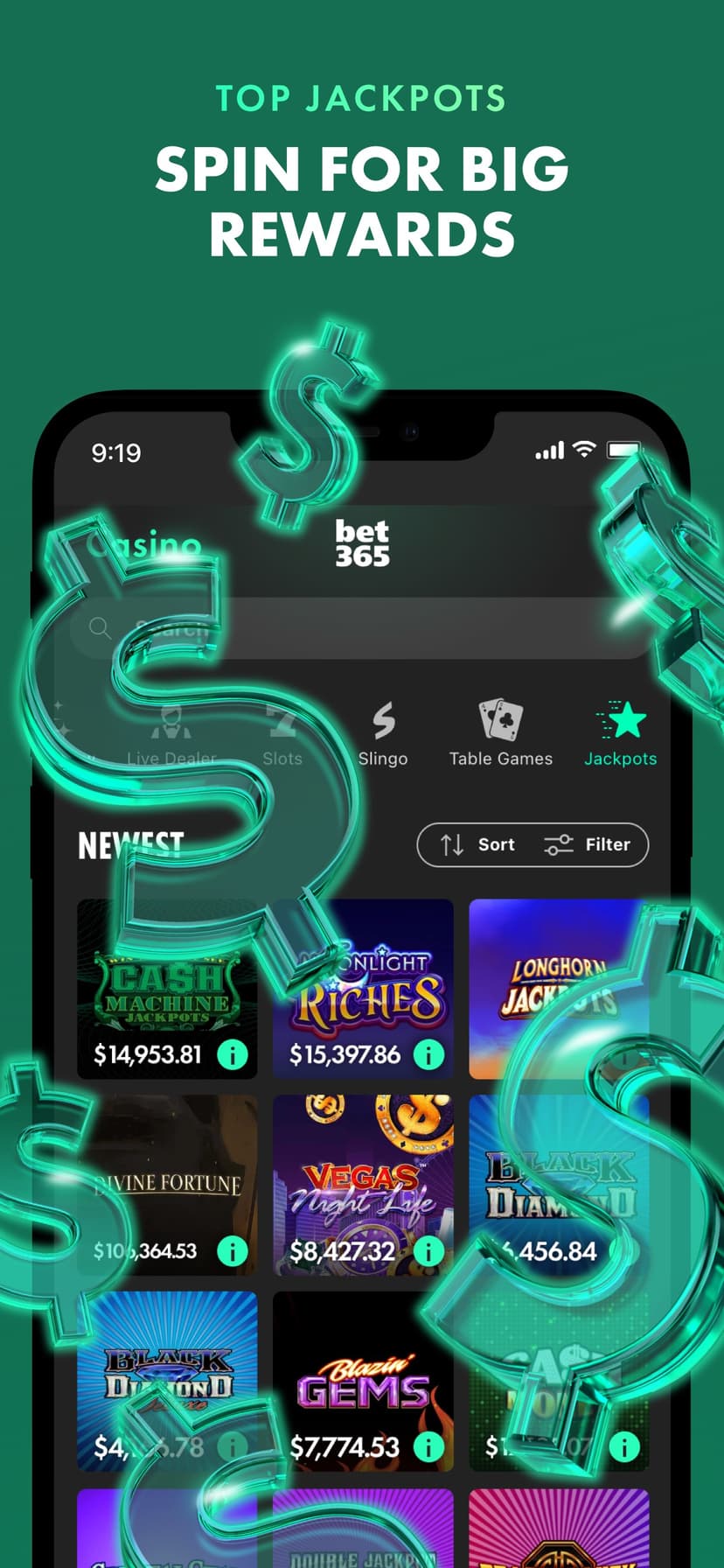 Bet365 Casino - Real Money screenshot 8 - screenshot