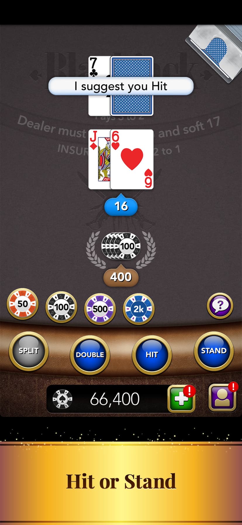 ⋅Blackjack screenshot 3 - screenshot
