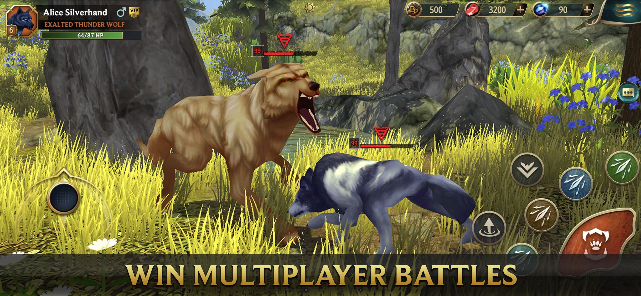 Wolf Tales - Online RPG Sim 3D screenshot 2 - screenshot