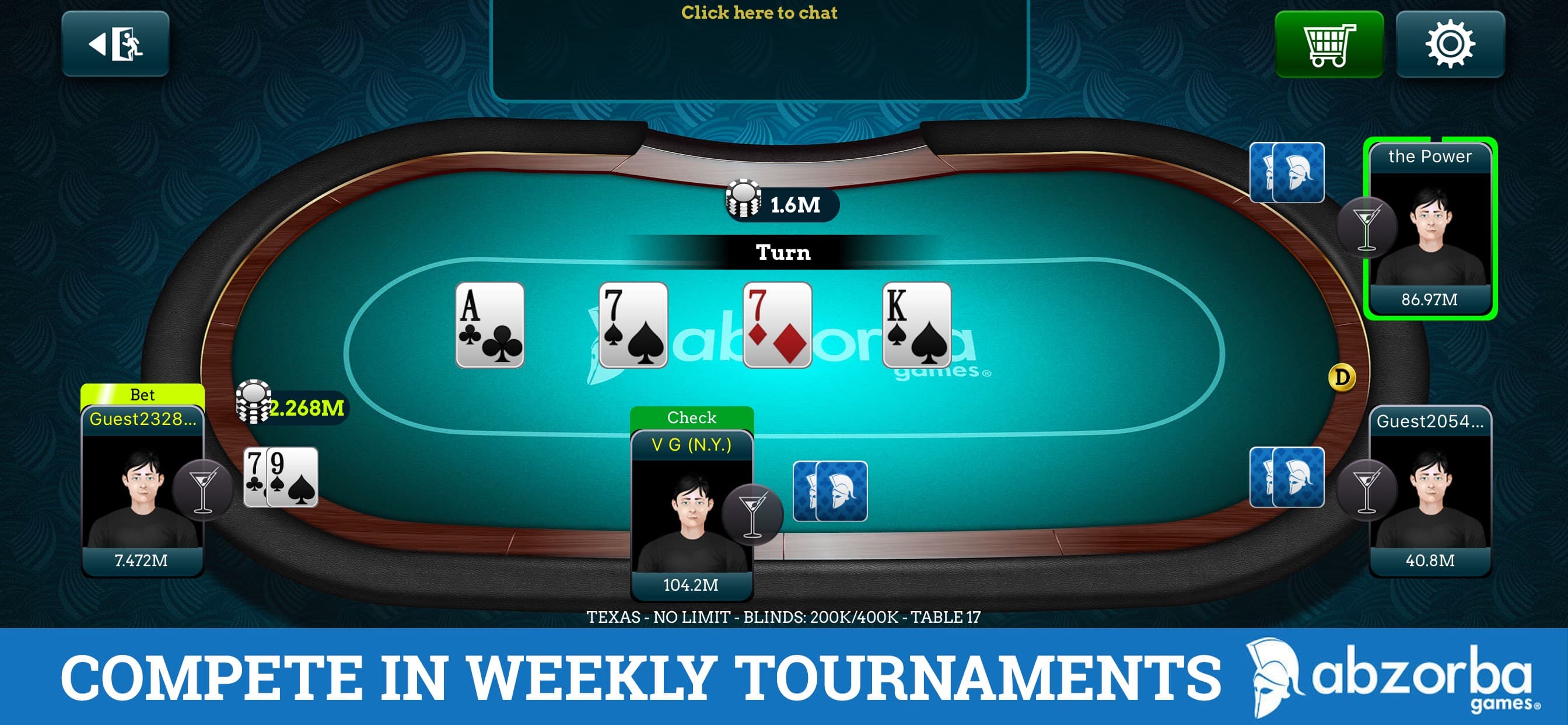 Poker Live Omaha & Texas screenshot 3 - screenshot