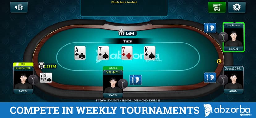 Poker Live Omaha & Texas screenshot 3 - screenshot