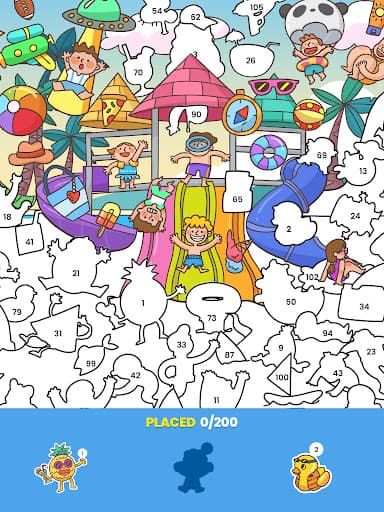 Sticker Book: Color By Number screenshot 9 - screenshot