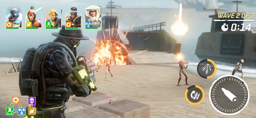 Hero Hunters - 3D Shooter wars screenshot 2 - screenshot