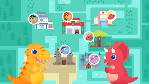 Dinosaur City: Building Games screenshot 2 - screenshot