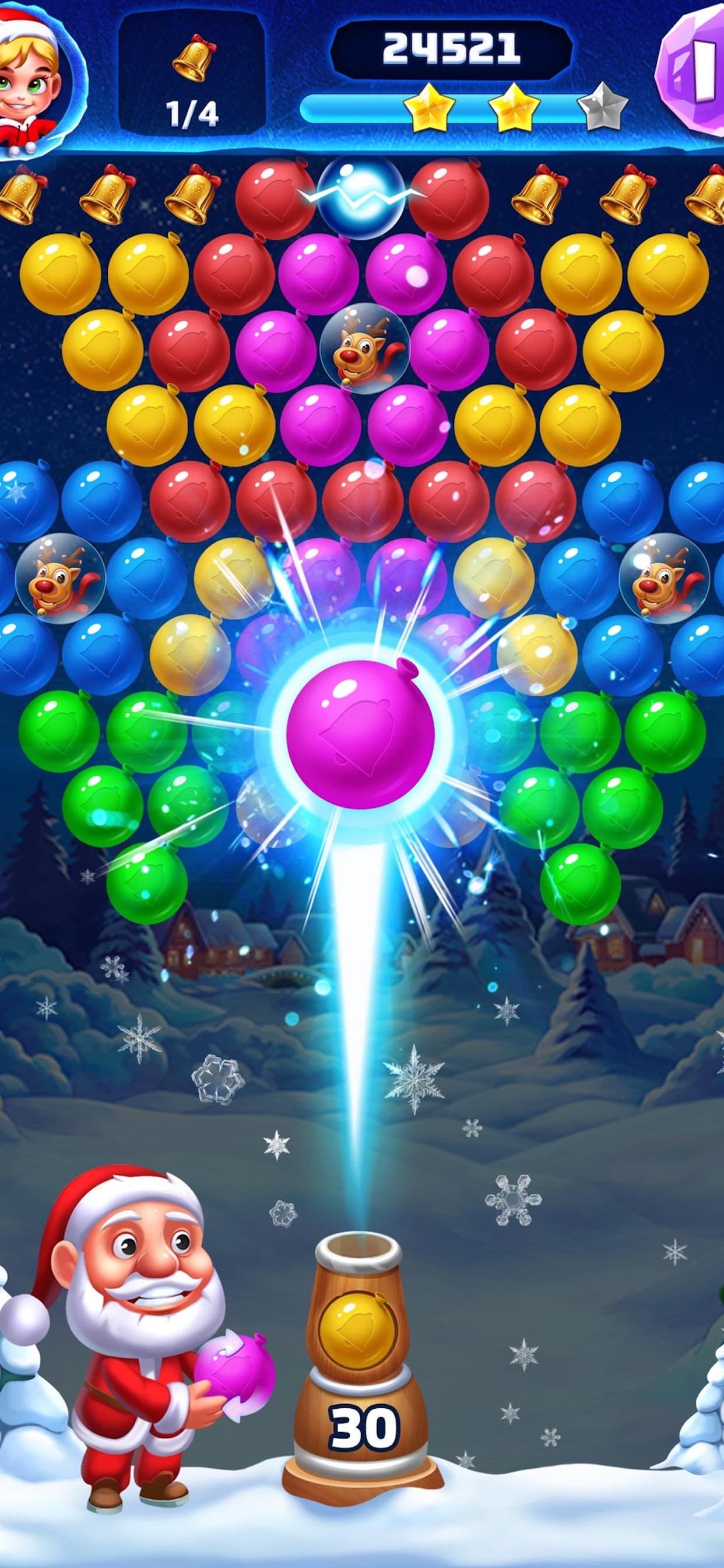 Bubble Shooter - Frozen Pop screenshot 3 - screenshot