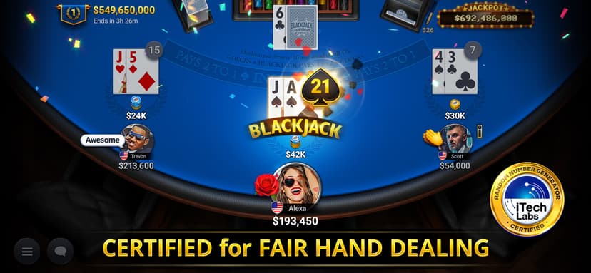 Blackjack Championship screenshot 1 - screenshot