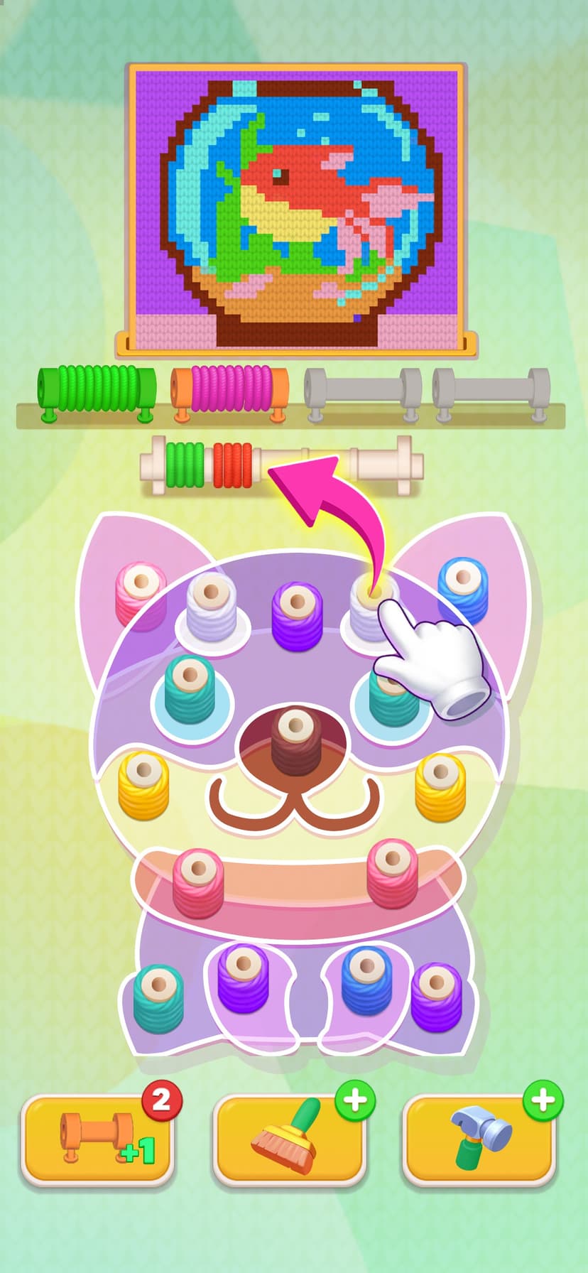 Thread Out-Sort Jam screenshot 3 - screenshot