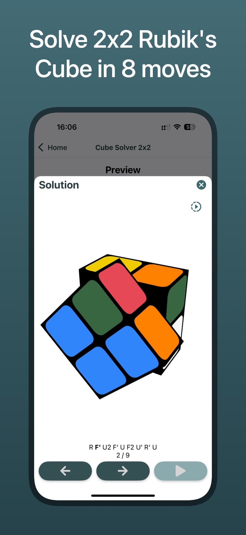 Rubix Cube Solver CubeXpert screenshot 7 - screenshot
