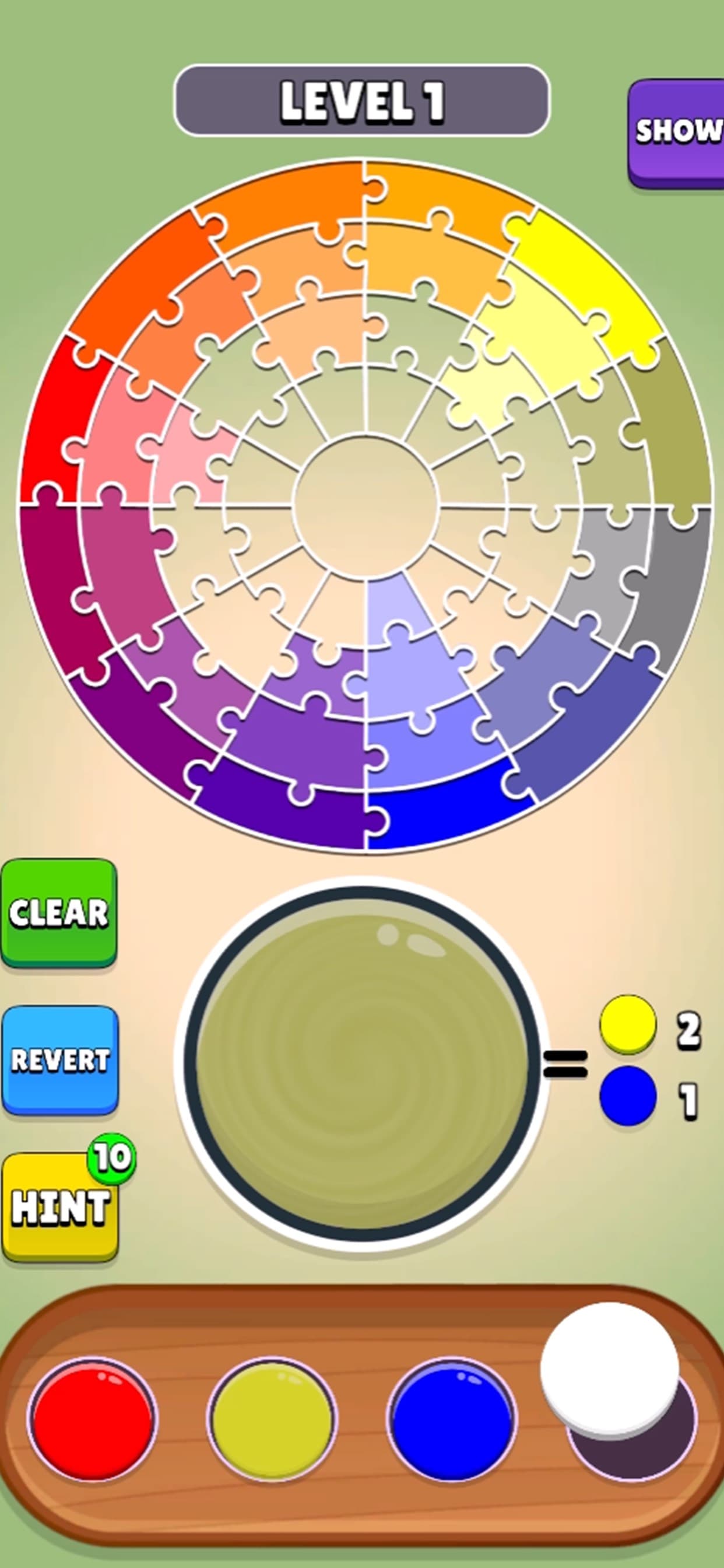 Color Merge Puzzle screenshot 3 - screenshot