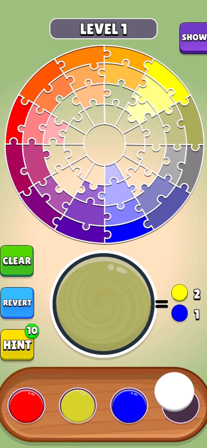 Color Merge Puzzle screenshot 3 - screenshot