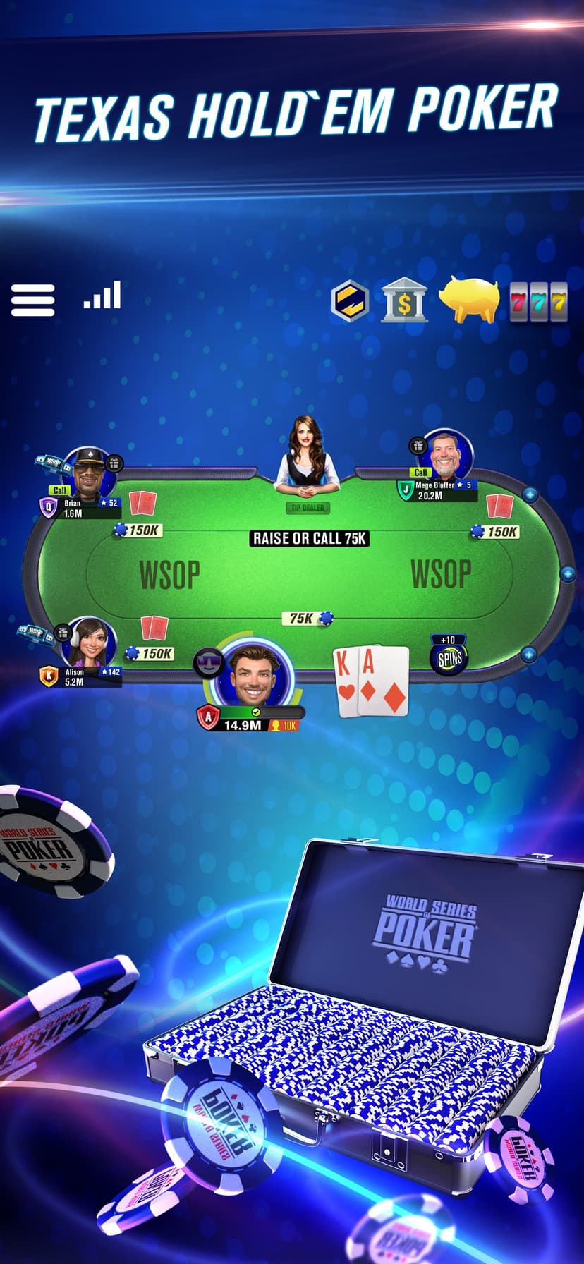WSOP Poker: Texas Holdem Game screenshot 5 - screenshot