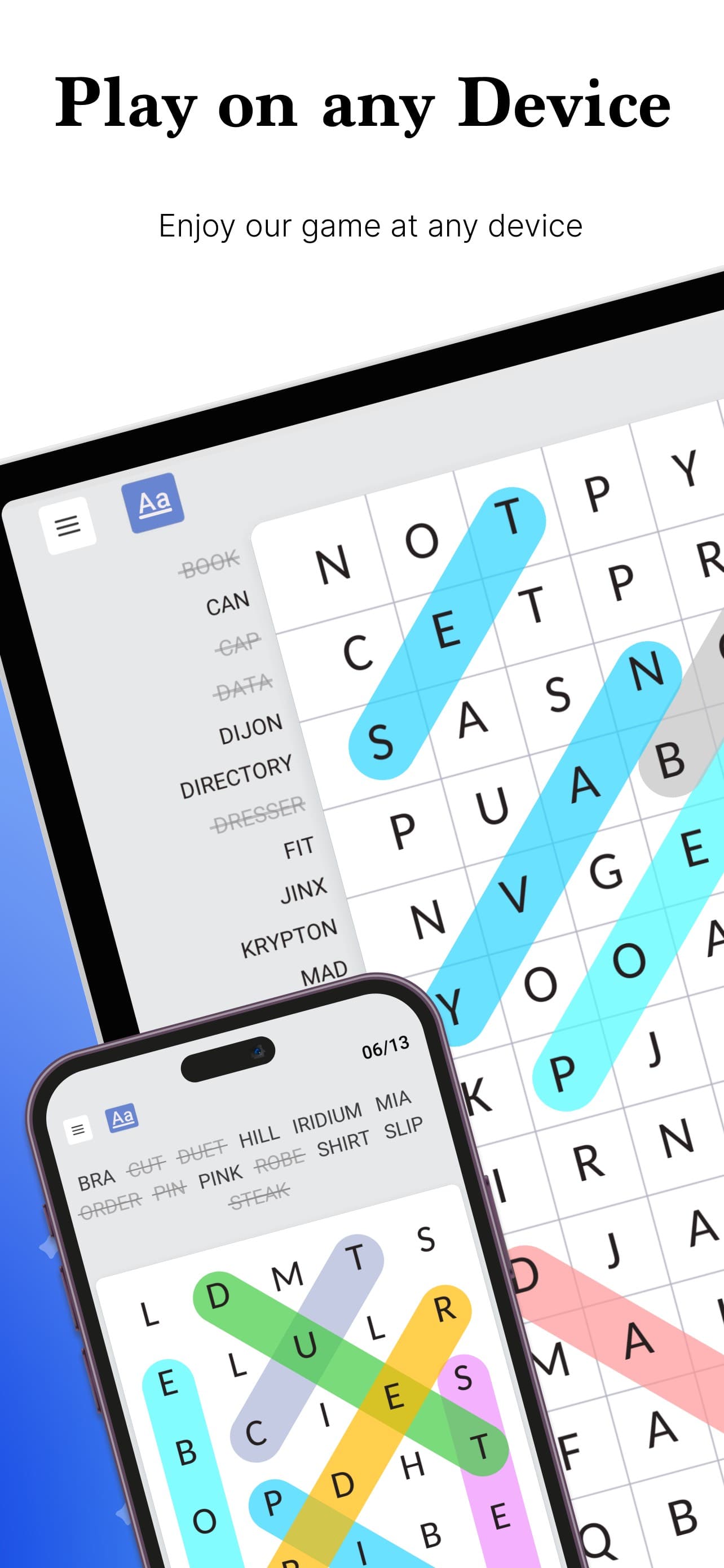 Word Search Colorful screenshot 8 - screenshot