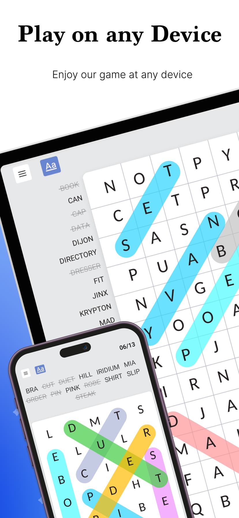 Word Search Colorful screenshot 8 - screenshot