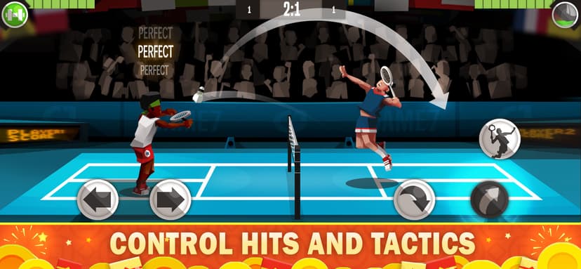 Badminton League screenshot 1 - screenshot