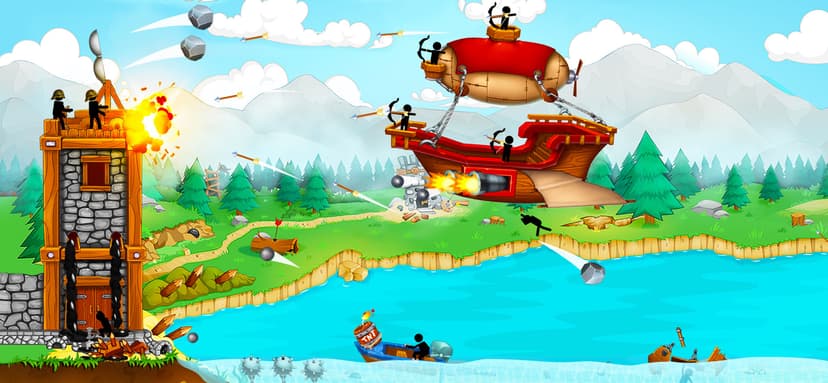 The Catapult: stick man game screenshot 2 - screenshot